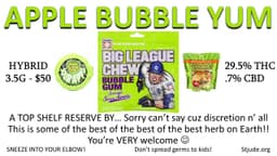 Apple Bubble Yum